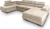 A large U-shaped sectional sofa is displayed on a white background. Produktbild-Vorschau