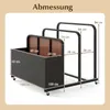 COSTWAY Pool Aufbewahrungskorb mit Rollen, Polyrattan Produktbild-Vorschau 7