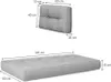 Palettenkissen Set Vicco  Grau 2 Teile, Model 31564 Produktbild-Vorschau 3