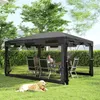 Pavillon 3x3 m faltbar mit Moskitonetz, Falt-Pavillon Produktbild-Vorschau 4