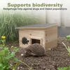Domek dla jeży Lifetime Garden Zimoodporny z podłogą - Podgląd zdjęcia produktu 7