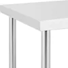 Expondo Royal Catering Edelstahltisch mit Rollen - PREMIUM Produktbild-Vorschau 2