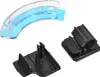 Three small plastic accessories for an electronic device, likely for cable management or mounting. Náhľad obrázku produktu