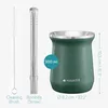 Navaris Yerba Mate Becher Set aus Edelstahl - 300ml Tee Produktbild-Vorschau 5