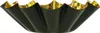Teelichthalter Weihnachten Schwarz Gold Deko Ø12cm 2er Set, Produktbild-Vorschau 3