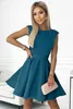 Numoco Formelle Frauenkleider Sebikane meer blau M Produktbild-Vorschau 4