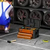 HOMCOM Werkzeugkiste, 49,7 x 25,3 x 28,9 cm Werkzeugkasten Produktbild-Vorschau 8