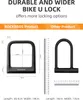 ROCKBROS Fahrrad Schloss U-Fahrradschloss Kabelschloss Produktbild-Vorschau 3