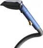 A close-up studio shot of a carpet extractor head and hose. Voir les images du produit