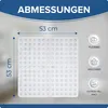 HGMD Anti-Rutsch-Duschmatte / Badematte - Transparent - Produktbild-Vorschau 7