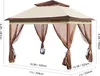 VEVOR Pavillon 334x334x281cm Gartenzelt Produktbild-Vorschau 9