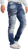 Cipo & Baxx Herren Regular Fit Jeans Stonewashed CD491 Blue Produktbild-Vorschau 4
