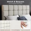 Yaheetech Polsterbett 160 x 200 cm, Doppelbett mit Produktbild-Vorschau 4
