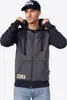 Pánská mikina s kapucí a zipem slim fit SLOUGH Navy XL Náhled obrázku produktu 1