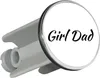Huuraa Waschbeckenstöpsel Girl Dad Schriftzug 4cm Produktbild-Vorschau 1