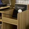 sweeek, Aufbewahrungsmöbel für Schallplatten, Holzdekor Produktbild-Vorschau 6