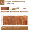 BOOGARDI Beeteinfassung Holz · Rasenkante 30cm hoch x 3m Produktbild-Vorschau 5
