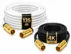 10 m Antennenkabel für TV Kabelfernsehen HD 4K 135dB Produktbild-Vorschau 2
