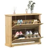 vidaXL Szafka na buty Corona 99x32x85 cm lite drewno Podgląd zdjęcia produktu 2