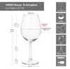 6x Vinissi kieliszki do wody i wina 300ml z nóżką kieliszek Podgląd zdjęcia produktu 8