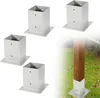 Izrielar Aufschraubhülse 100x100 mm Pfostenträger, 4er Set Produktbild-Vorschau 11