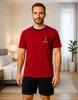 KB Herren Schlafanzug kurz Pyjama Nachtwäsche für Männer Produktbild-Vorschau 2