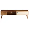 Maison Exclusive - Meuble TV 140 x 30 x 40 cm en bois Voir les images du produit 2