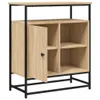 vidaXL Príborník Sonoma dub 69 x 35 x 80 cm materiál na Náhľad obrázku produktu 2