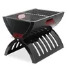Klappgrill Edelstahl faltbar tragbar, Dreieck Design Produktbild-Vorschau 5
