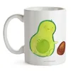 Mr. & Mrs. Panda Kaffeebecher Avocado Kern rollt - Weiß - Produktbild-Vorschau 3