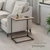 Table d’appoint CARDIFF 55,5x35x67cm - Bois clair Voir les images du produit 7