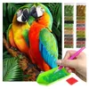 ARTULIO Diamond Painting Set - Bunte Papageien auf Produktbild-Vorschau 1
