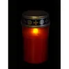 3 x LED Grablicht Grabkerze Batteriebetrieben H 12,8 cm mit Produktbild-Vorschau 2