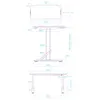 ULTRADESK IRON BLACK Gaming-Schreibtisch, 132,5x60,5 cm, Produktbild-Vorschau 14