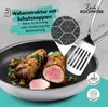Rachs KOCHWERK Edelstahlpfanne mit Wabenstruktur Ø28cm, Produktbild-Vorschau 3