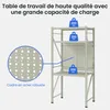 FLEXISPOT Établi en acier, table de travail avec parois Voir les images du produit 3