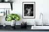 MuchoWow® MuchoWow® Gerahmtes Poster Tierprofil Hirsche in Produktbild-Vorschau 3
