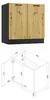 Küchenmöbelset Cosmo Design ANIKA Eiche Artisan/Graphit 2 Produktbild-Vorschau 10