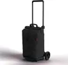 A black shopping trolley with a telescopic handle and wheels, shown against a white background. Produktbild-Vorschau