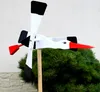 Holz-Windmühle Gartenfigur, Mardervertreiber, Storch Produktbild-Vorschau 2
