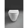 PAULA Hänge-WC 35,5x50cm, weiß Produktbild-Vorschau 4