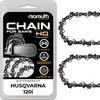 2x Sägekette Kettensäge 30cm 1,1mm 3/8" 45 TG für HUSQVARNA Produktbild-Vorschau 1