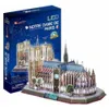 Puzzle 3D Katedra Notre Dame Led Podgląd zdjęcia produktu 2