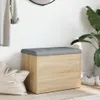 Panca contenitore vidaXL in rovere Sonoma 62 x 42 x 45 cm Anteprima dell’immagine prodotto 3