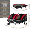 Tiggo S2 Kinderanhänger mit Federung Jogger 2 in 1 Kinder Produktbild-Vorschau 2