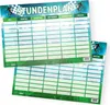 itenga Stundenplan Fußball DIN A4  einseitig abwischbar Produktbild-Vorschau 1