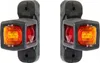 Wiltec Feux de position latéraux – 2x 4 LED 12 V – Forme Voir les images du produit 1