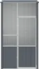 vidaXL Voliéra antracit 115x78x200 cm Pozinkovaná oceľ Náhľad obrázku produktu 2