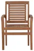 MiaMöbel | Outdoor Gartenstuhl aus Teak | 64,5 x 95 x 54cm Produktbild-Vorschau 7
