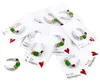 10 Mini Glücksbringer Geschenke - silbernes Hufeisen + Produktbild-Vorschau 2